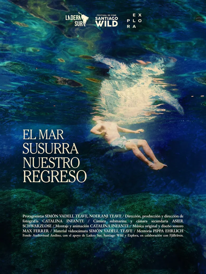El Mar Susurra Nuestro Regreso poster background
