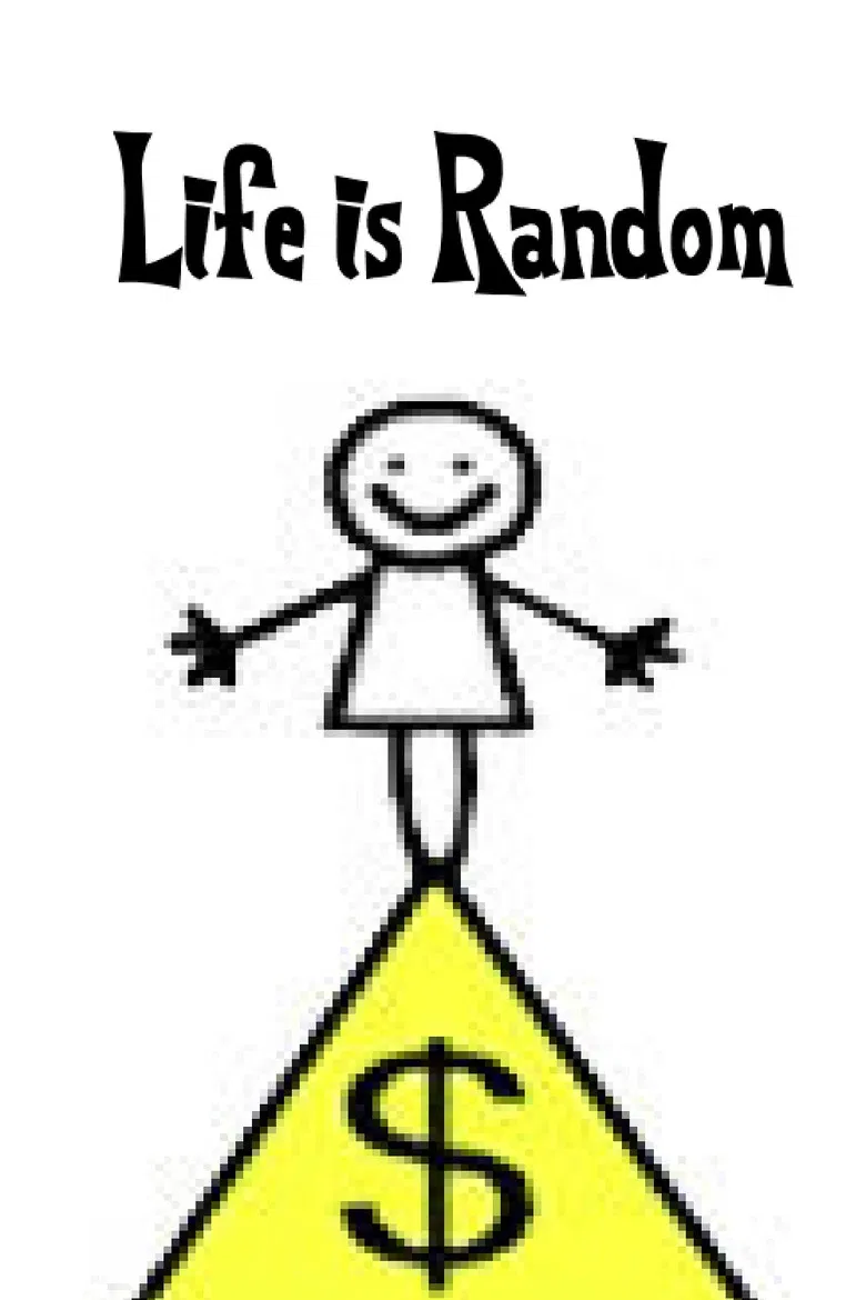 Life is Random poster background