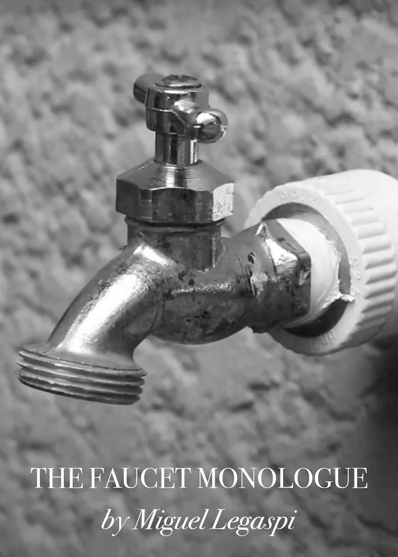 The Faucet Monologue poster background