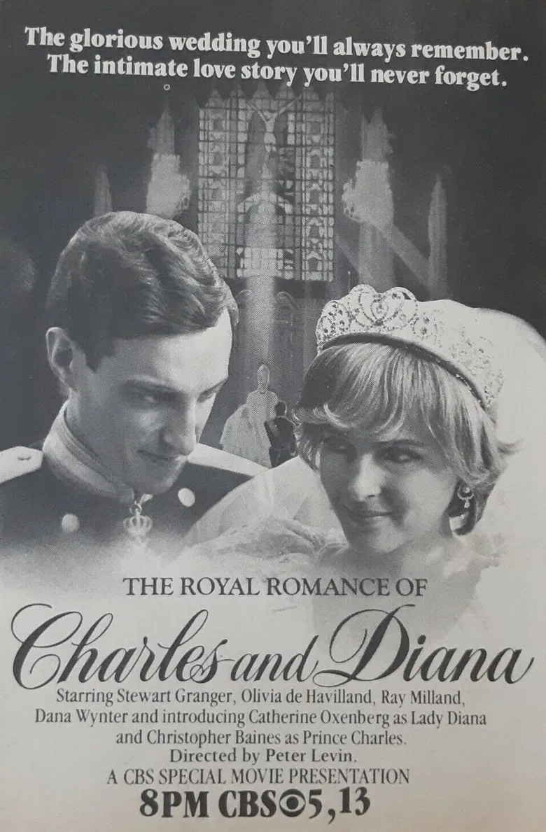 The Royal Romance of Charles and Diana poster background