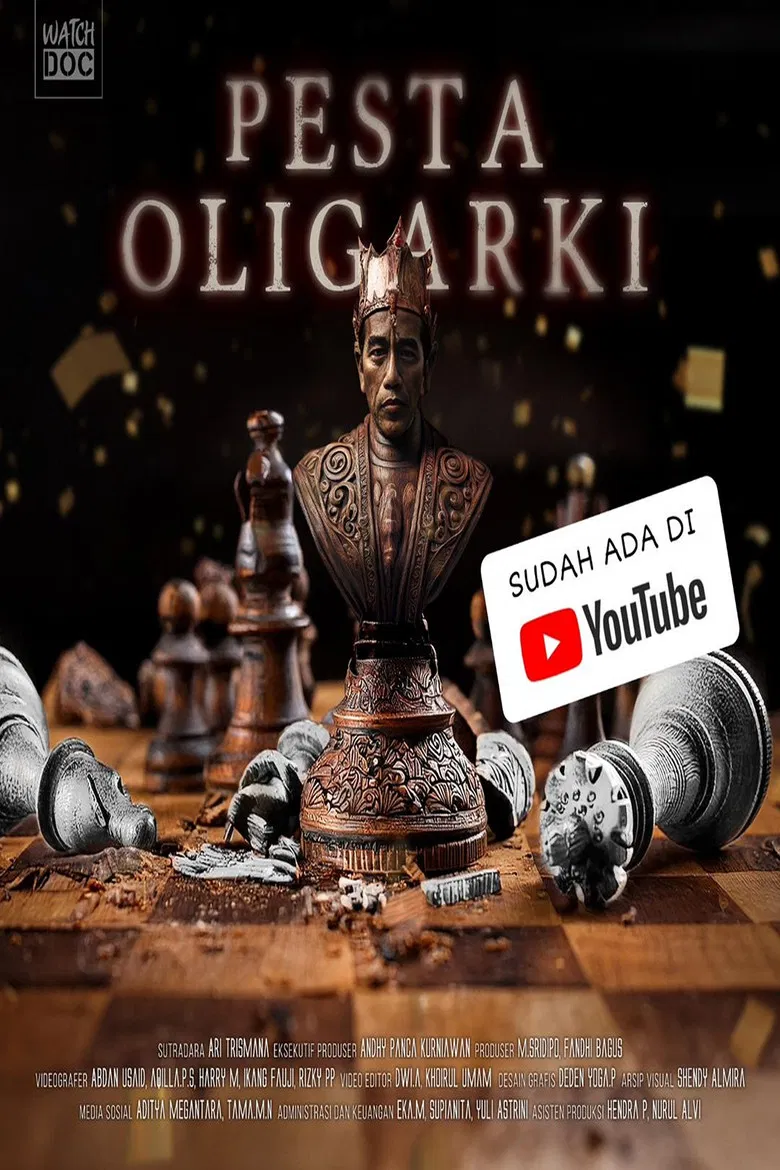 Pesta Oligarki poster background