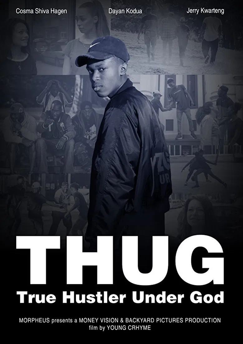 T.H.U.G. - True Hustler Under God poster background