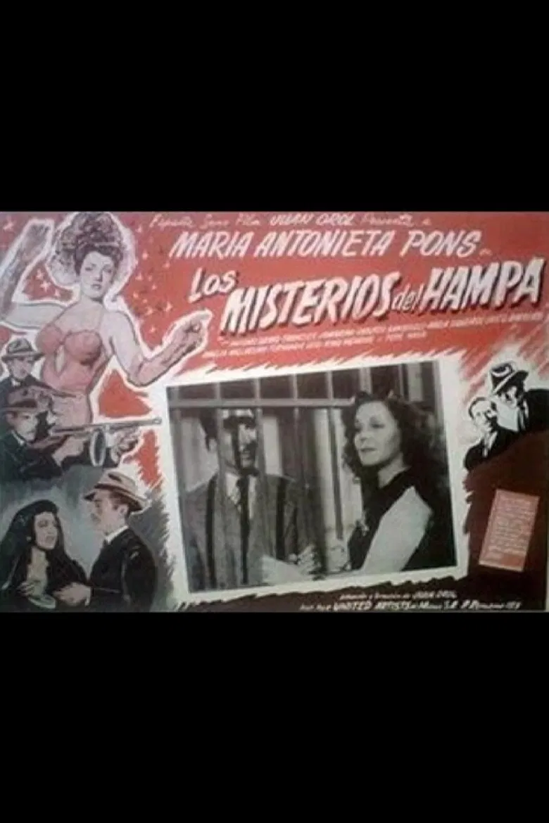 Los misterios del hampa poster background