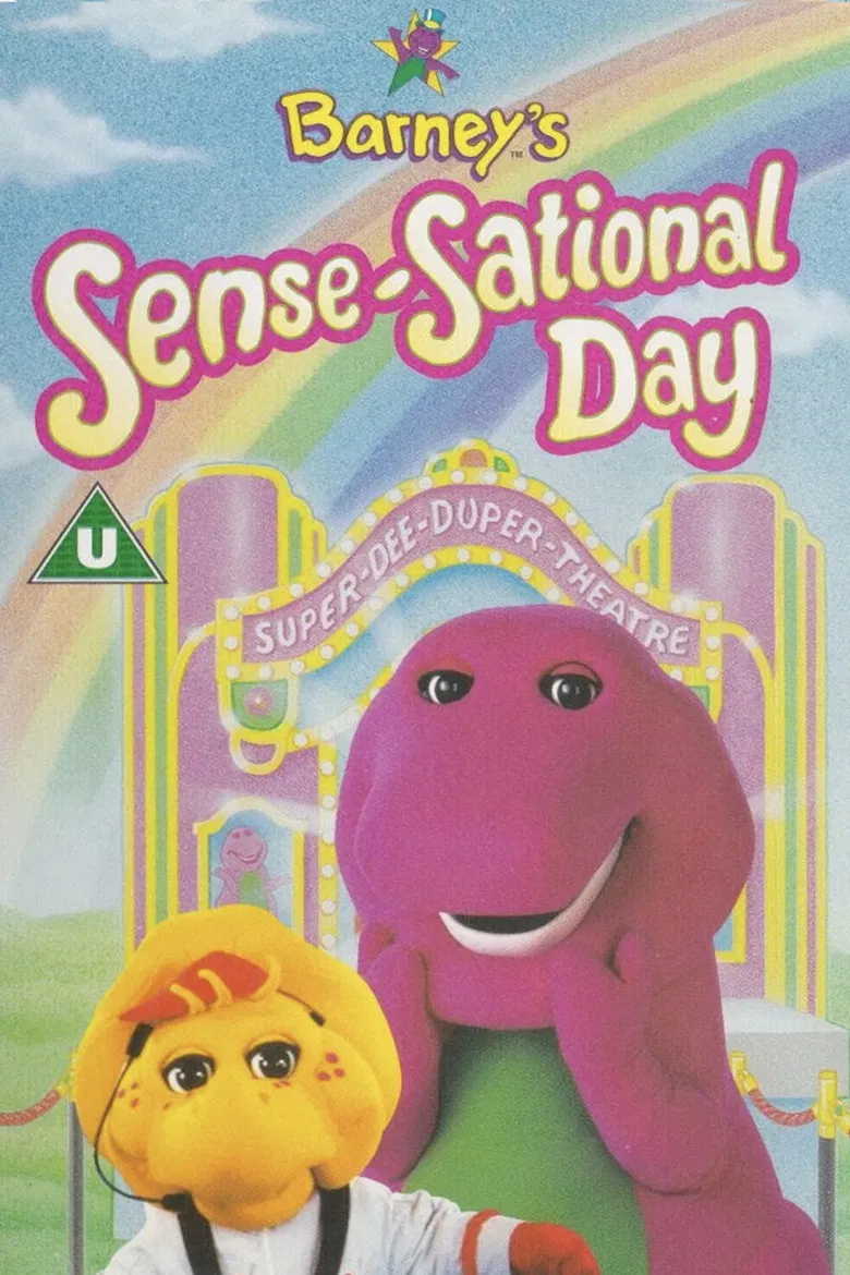 Barney's Sense-Sational Day poster background