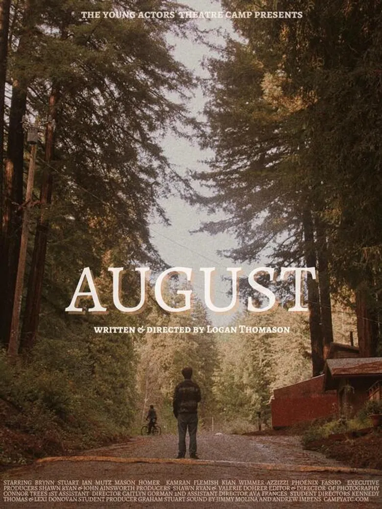 August poster background
