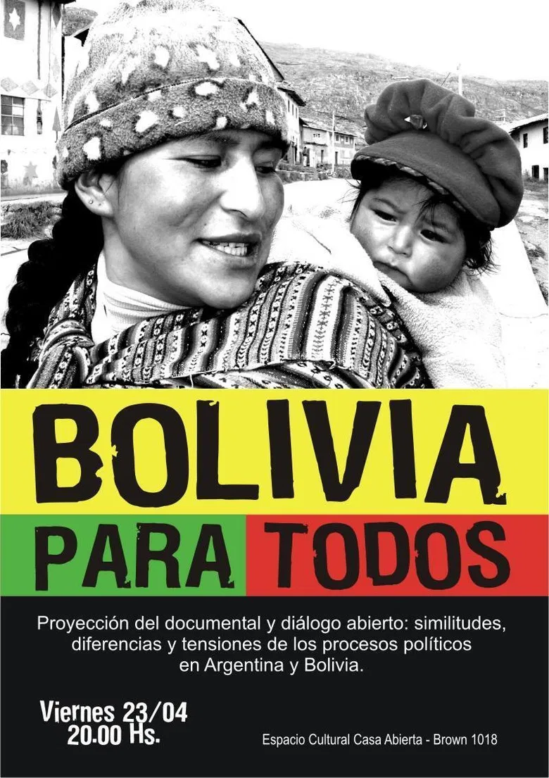 Bolivia para todos poster background