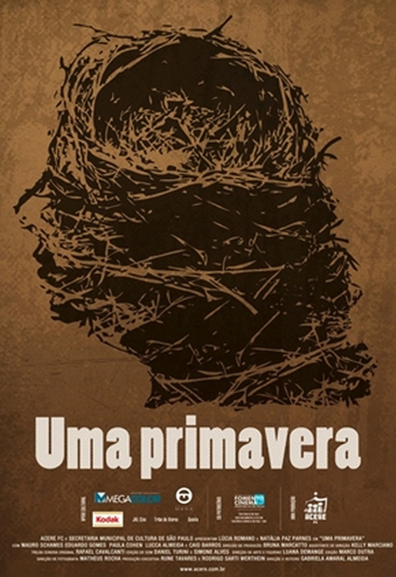 Uma Primavera poster background