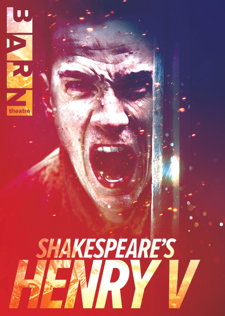 Shakespeare's Henry V: Live from The Barn Theatre poster background