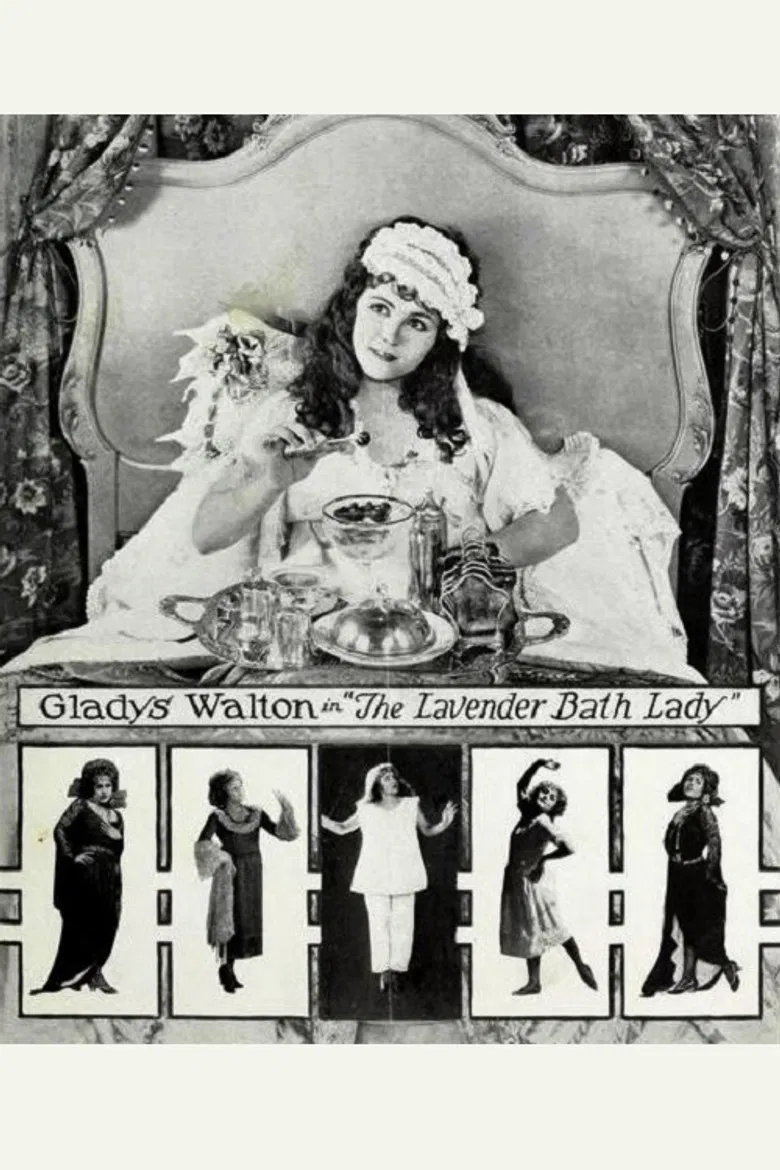 The Lavender Bath Lady poster background