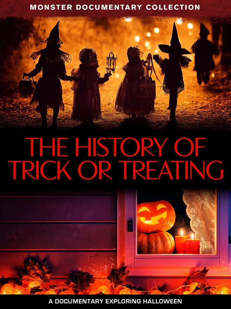 The History Of Trick Or Treating poster background