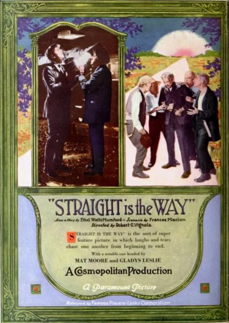 Straight Is the Way poster background