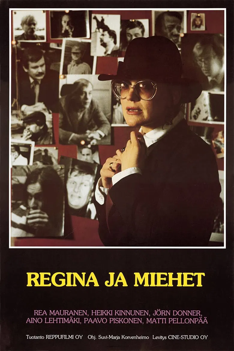 Regina ja miehet poster background