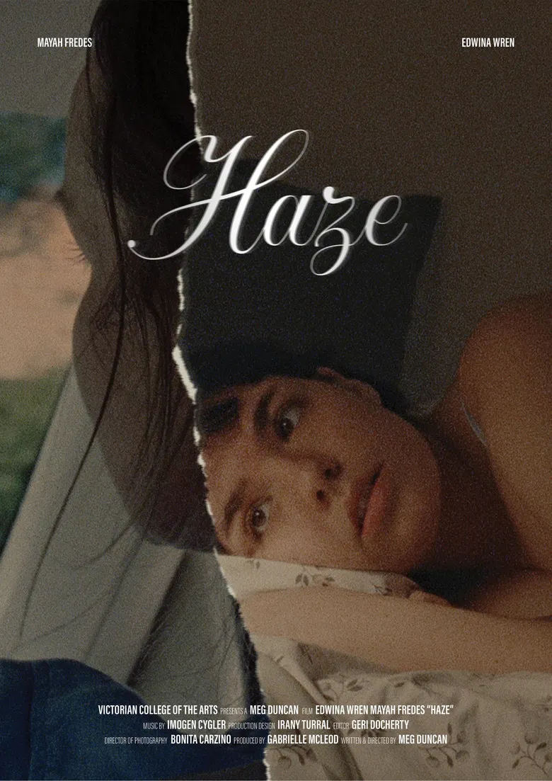 Haze poster background