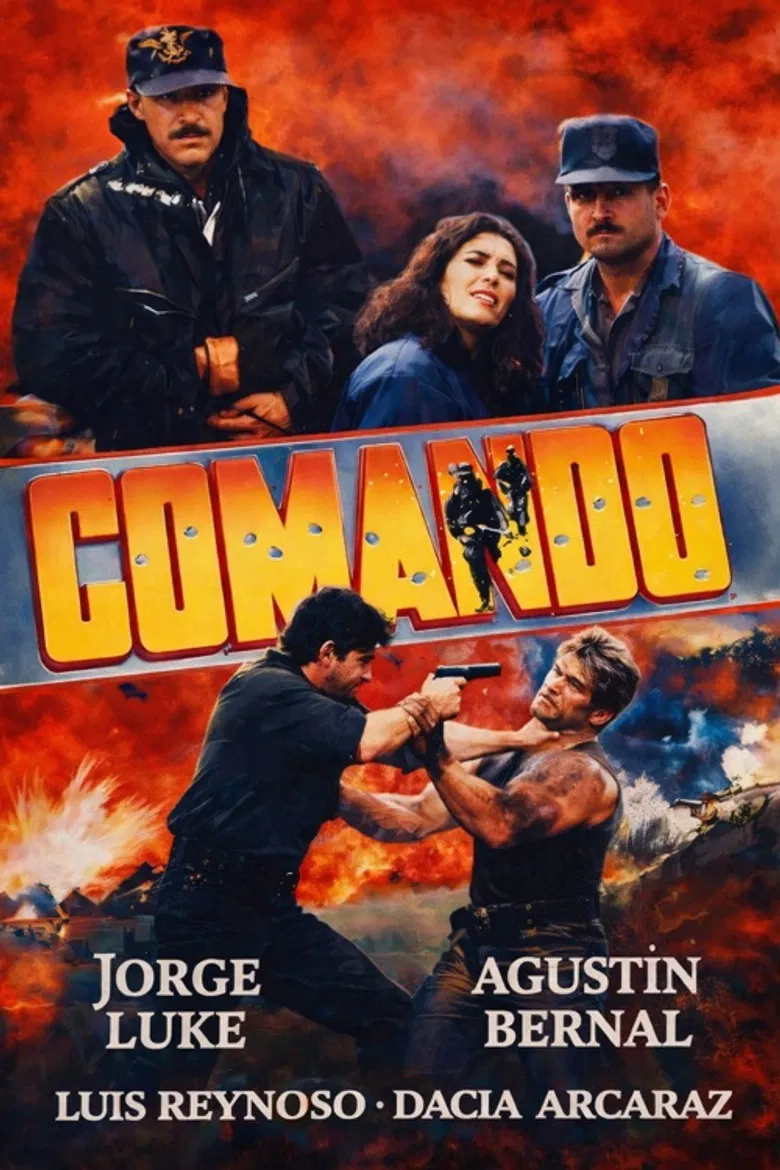 Comando poster background