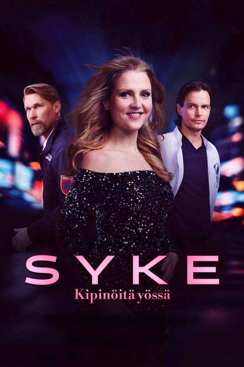 Syke-elokuva: Kipinöitä yössä poster background