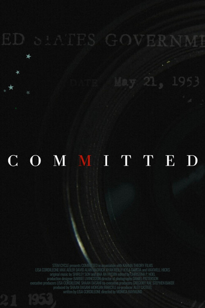 Committed poster background