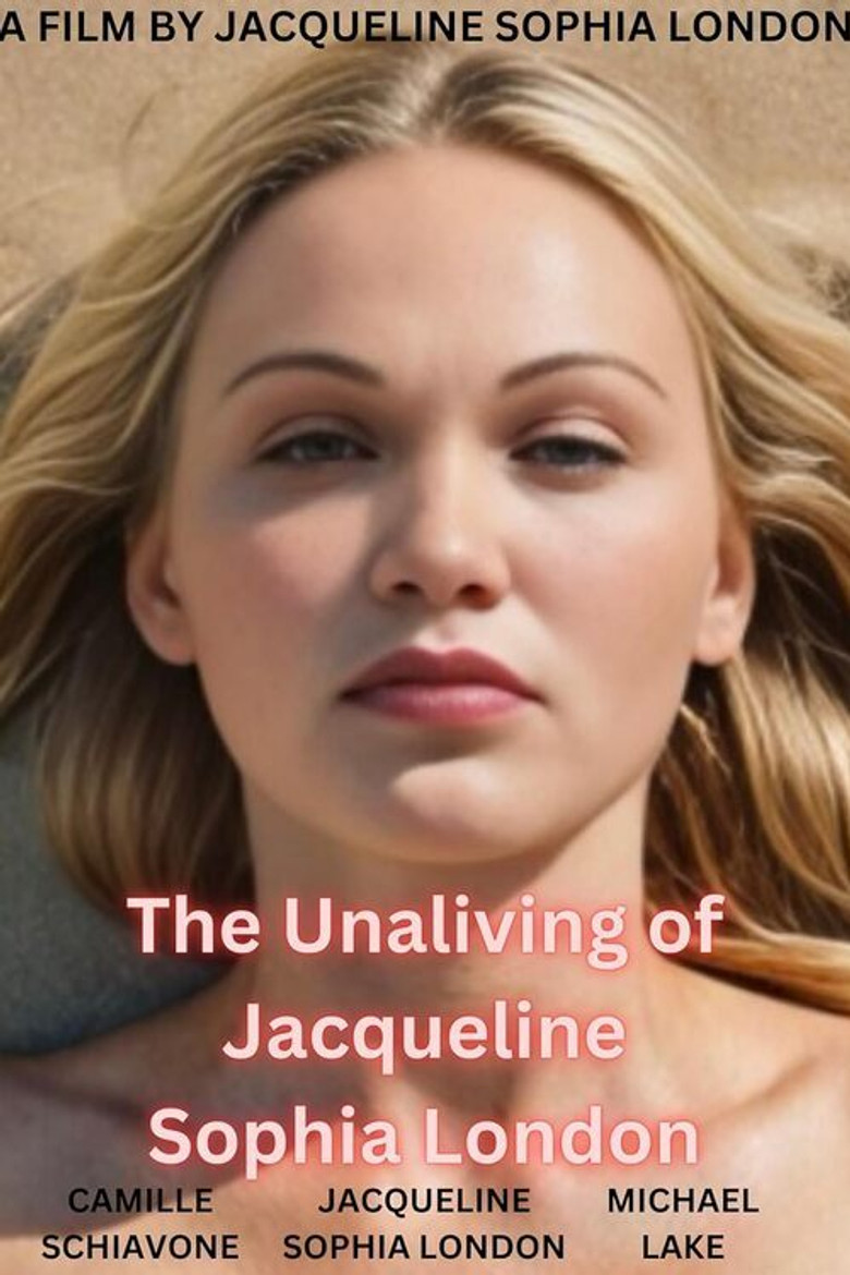 The Unaliving of Jacqueline Sophia London poster background