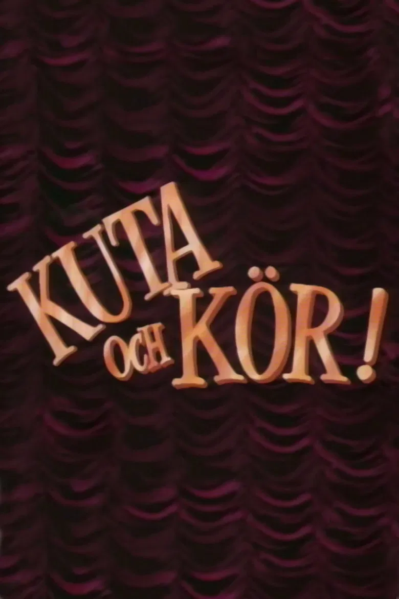 Kuta och kör poster background