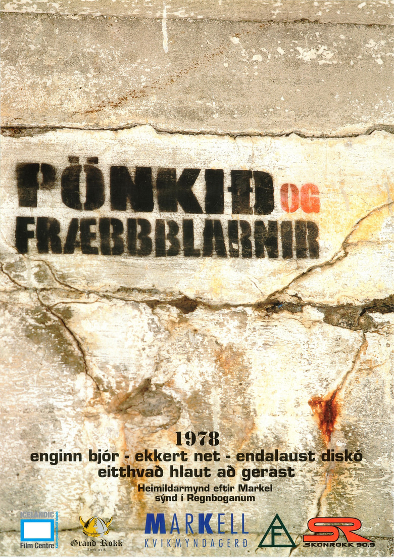 Punk in Iceland poster background
