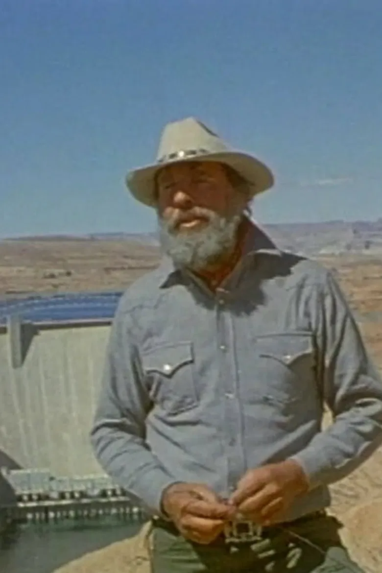 The Cracking of Glen Canyon Damn poster background