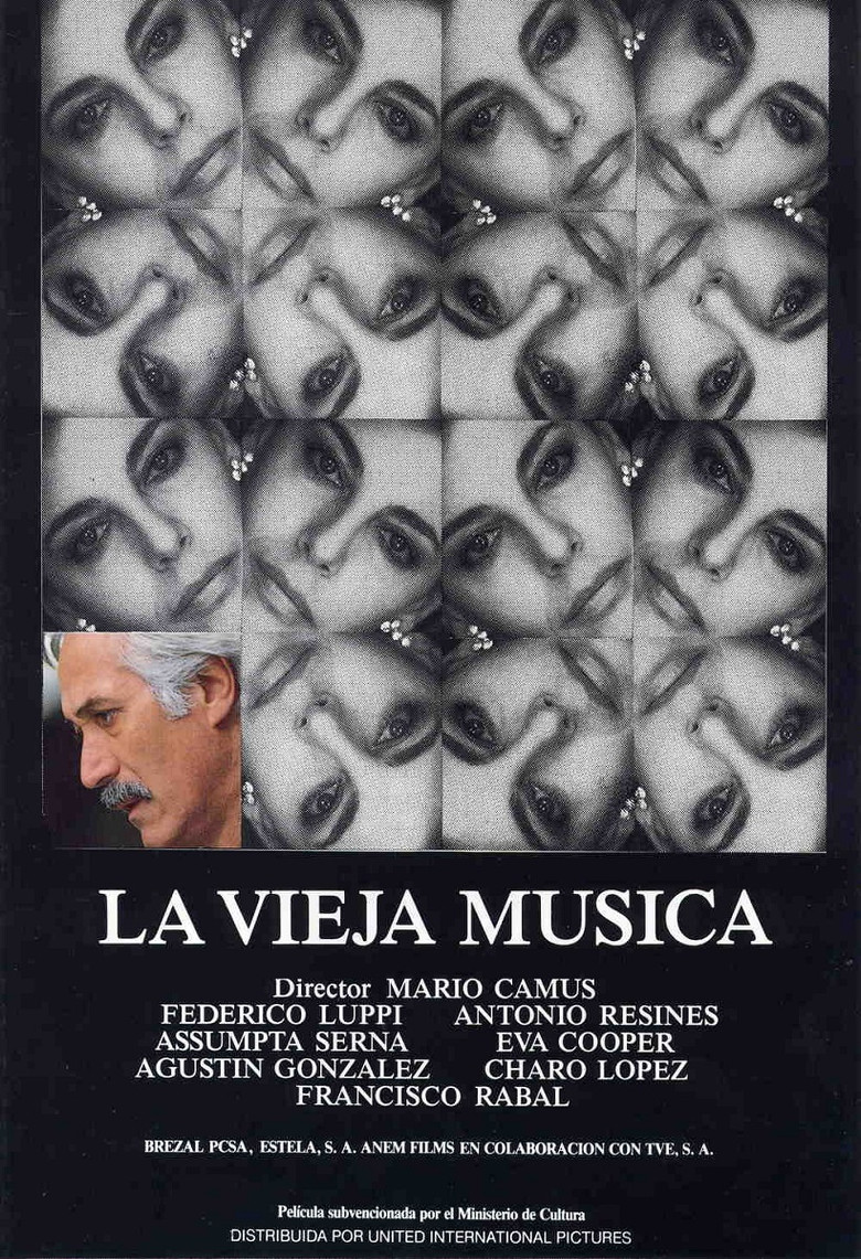 La vieja música poster background