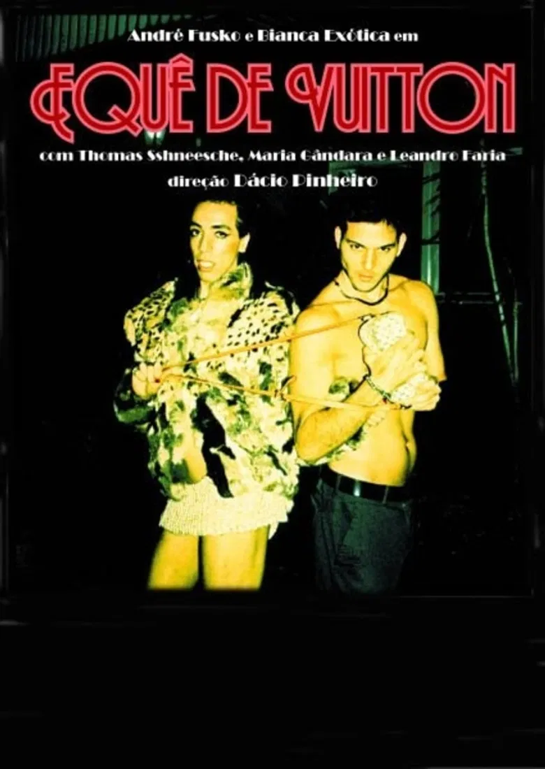 Fake Vuitton poster background