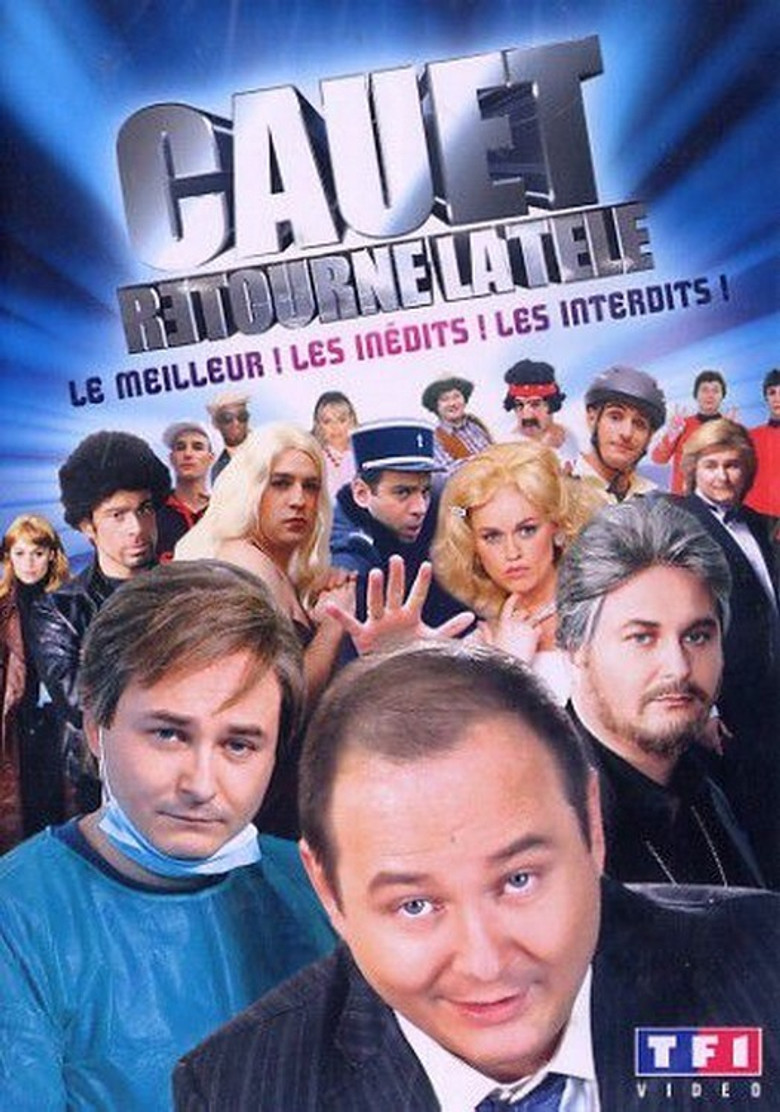Cauet retourne la télé poster background