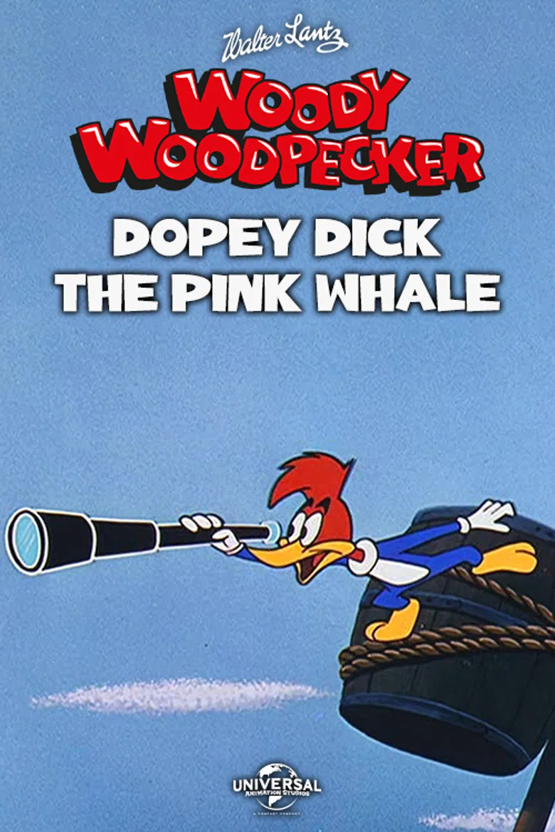 Dopey Dick, the Pink Whale poster background