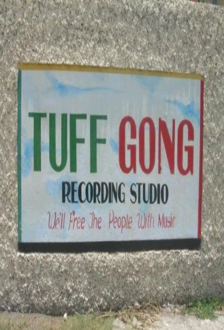 Bob Marley & The Wailers - Tuff Gong Studio Rehearsal poster background