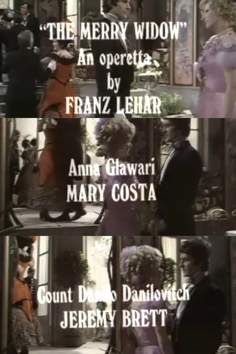 The Merry Widow poster background