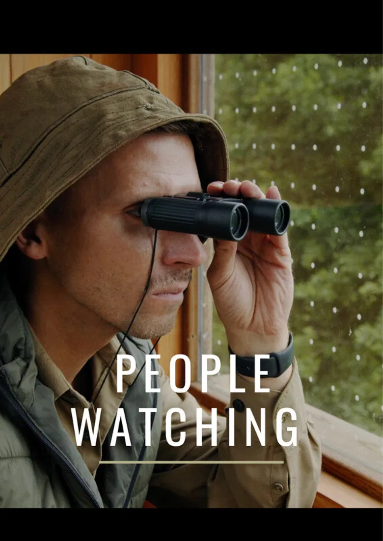 People Watching poster background