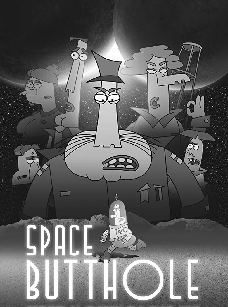 Space Butthole poster background