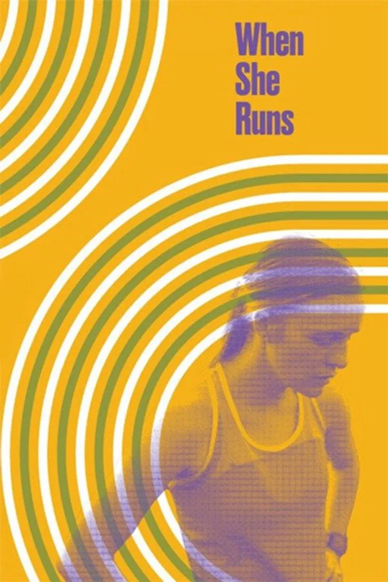 When She Runs poster background