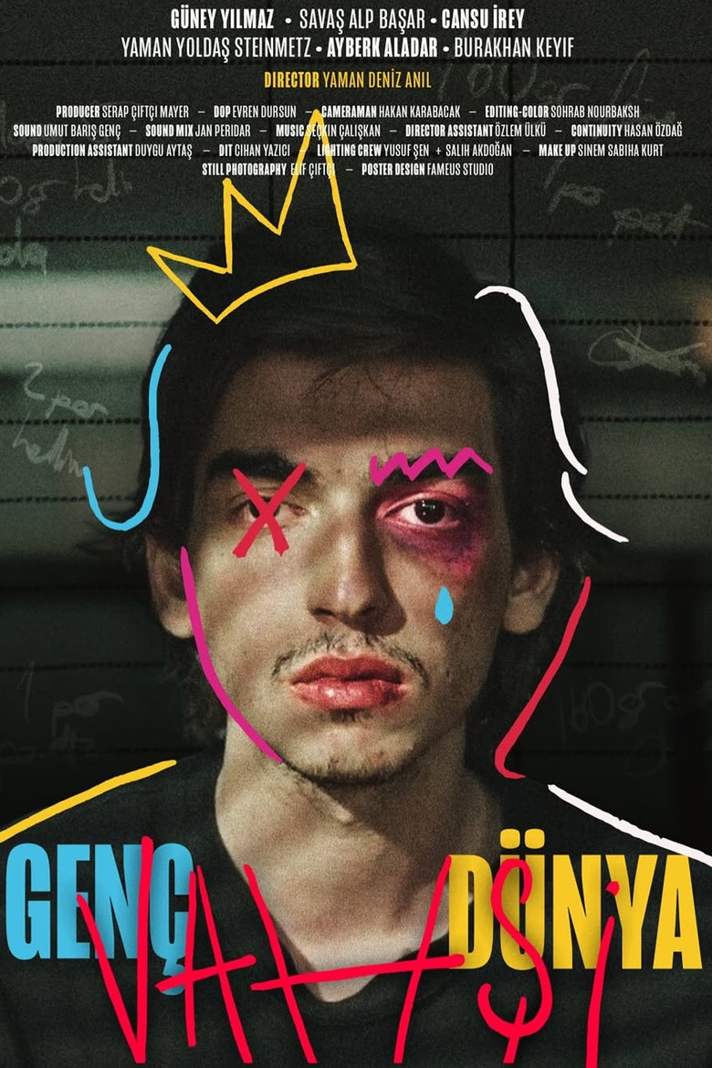 Young Wild World poster background