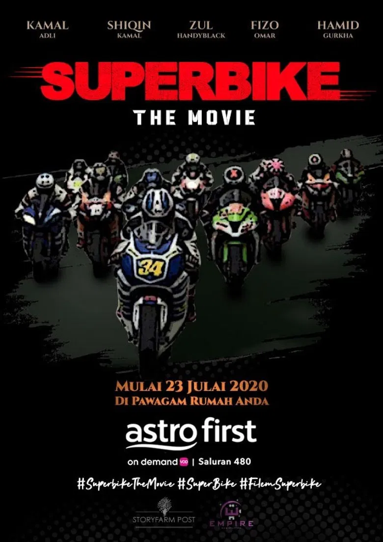 Superbike poster background