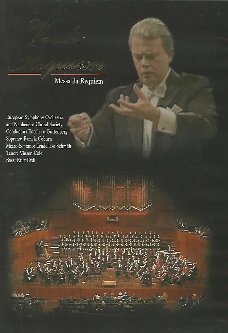 Verdi: Requiem - Enoch Zu Guttenberg poster background