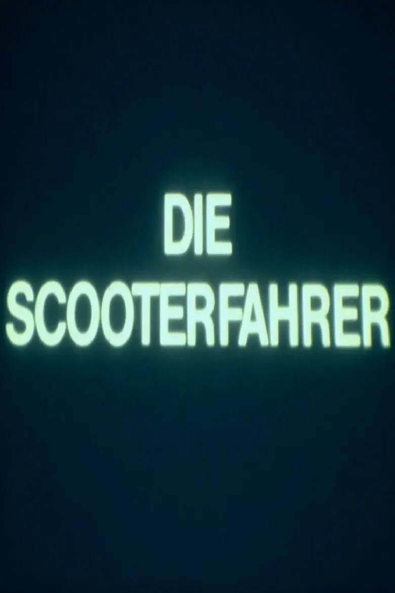Die Scooterfahrer poster background