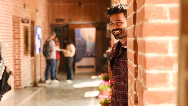 Dhanush in a moment of intense emotional turmoil