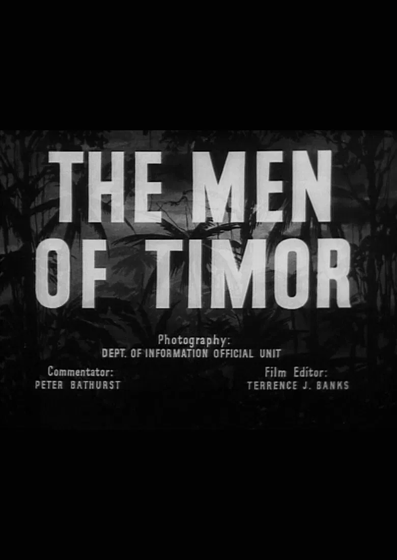 The Men of Timor poster background