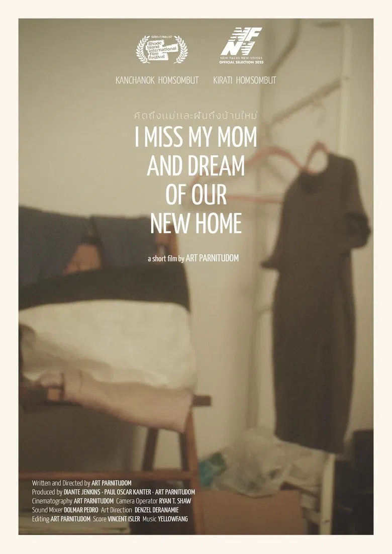 I Miss My Mom & Dream of Our New Home poster background