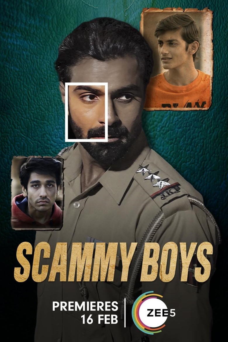 Scammy Boys poster background