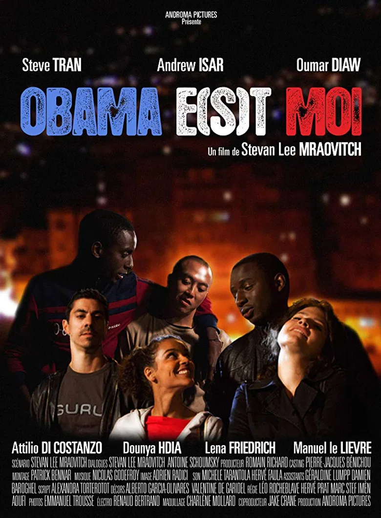 Obama e(s)t moi poster background