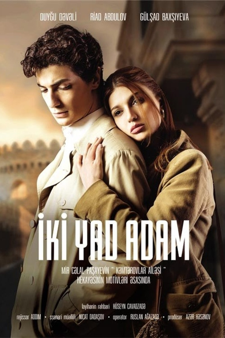 İki yad adam poster background