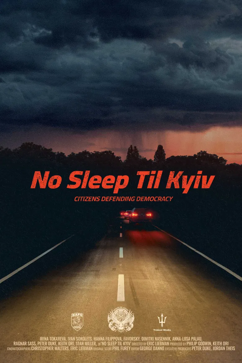 No sleep til Kyiv poster background