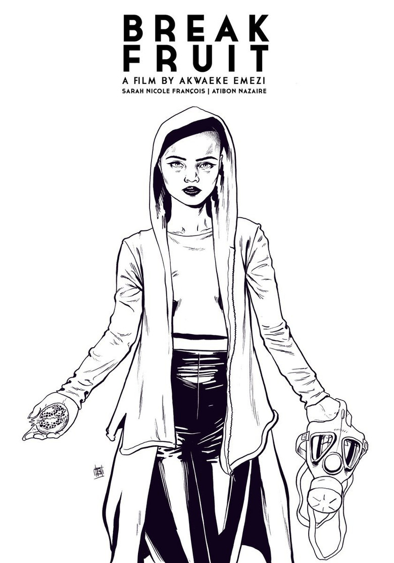 Break Fruit poster background