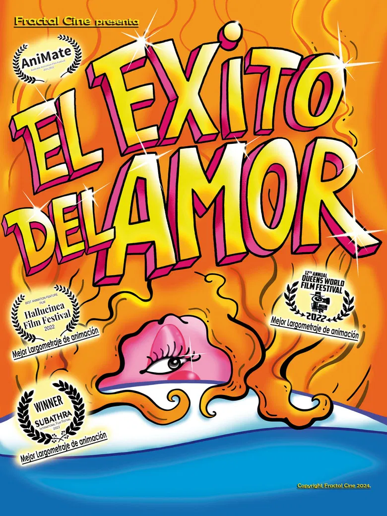 El éxito del amor poster background