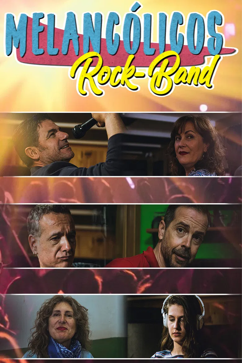 Melancólicos Rock Band poster background