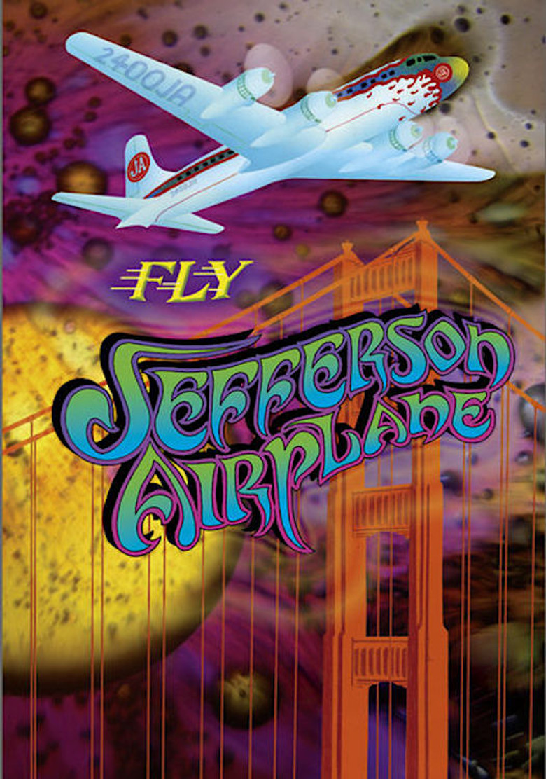 Jefferson Airplane: Fly poster background