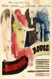 La Danseuse rouge poster background