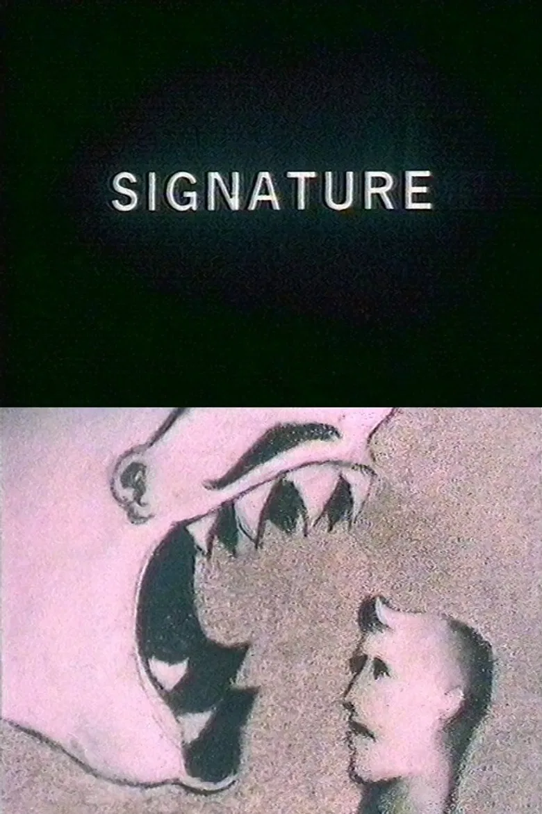 Signature poster background